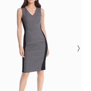 Plaid Sheath Dress